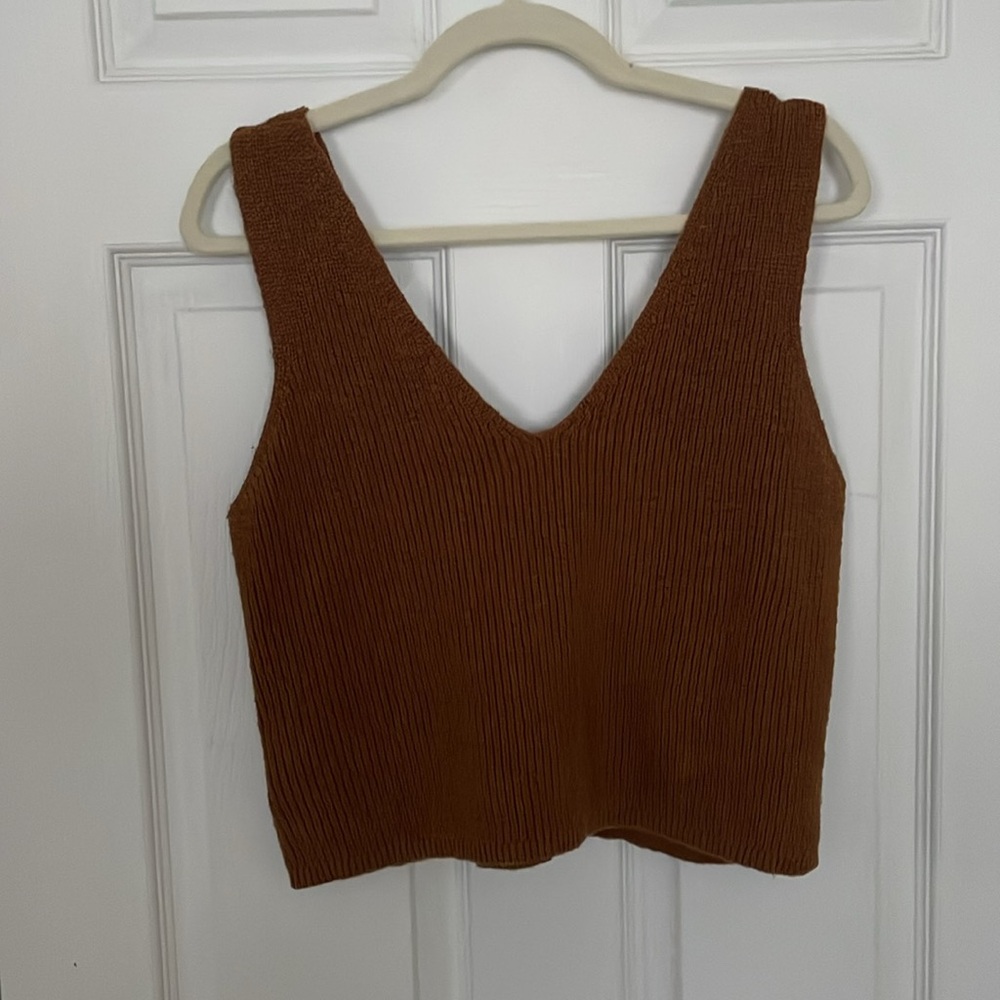 Madewell Knit Cropped Tank